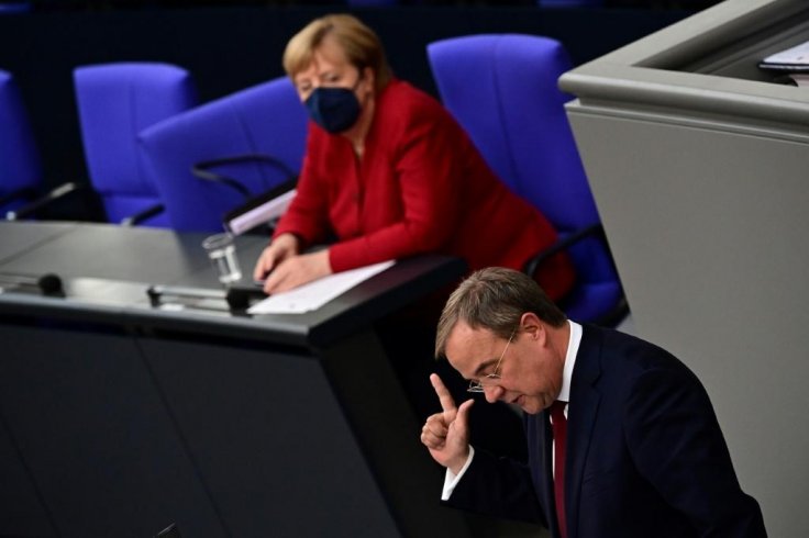 Leader of the German Conservative Christian Democratic Union. Leader of the German Conservative Christian Democratic Union.