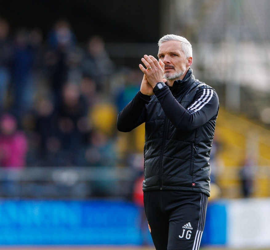 Aberdeen Boss Jim Goodwin Refuses To Withhold Interest From Regan Charles-Cook As He Hopes To Restore The Dons. Jim Goodwin After The Scottish Premier League Match Against Dundee