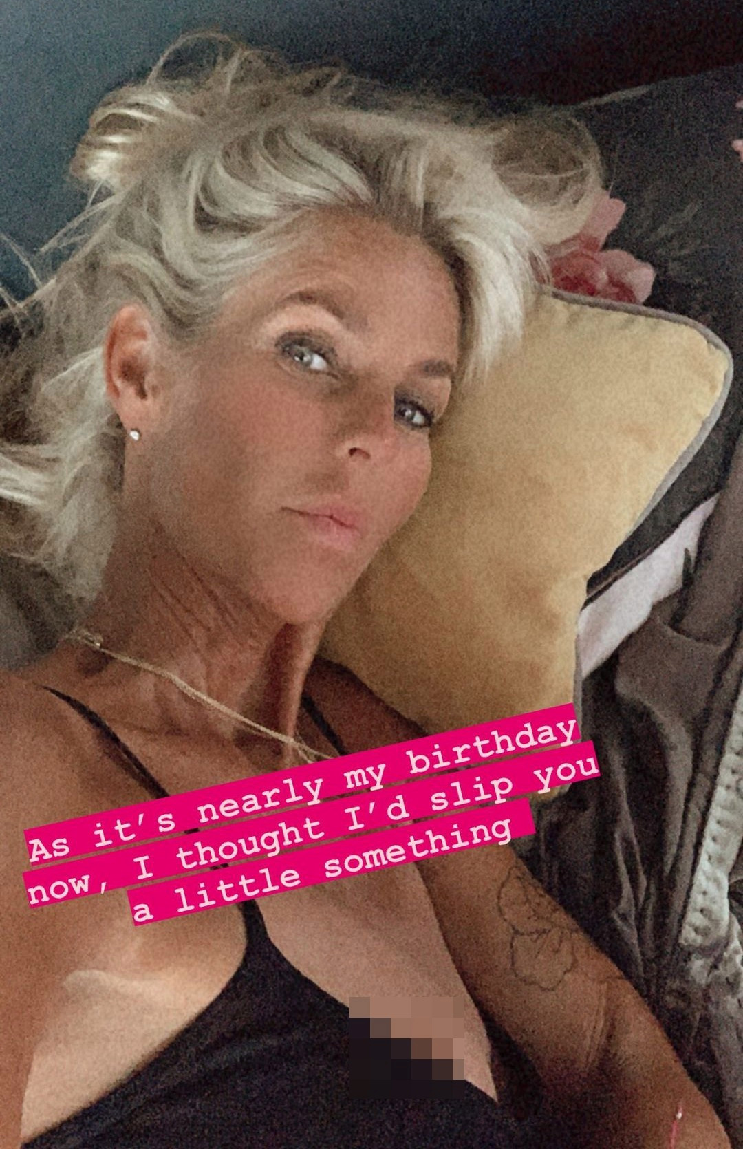 Alica Johnson posted this revealing picture.