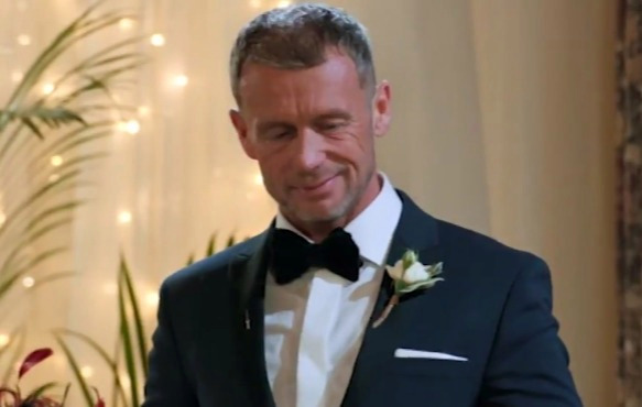 Frankie struggled with his wedding speech.