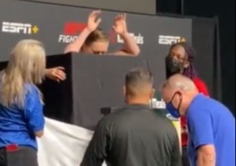 Aspen appeared to be trembling on the scales.