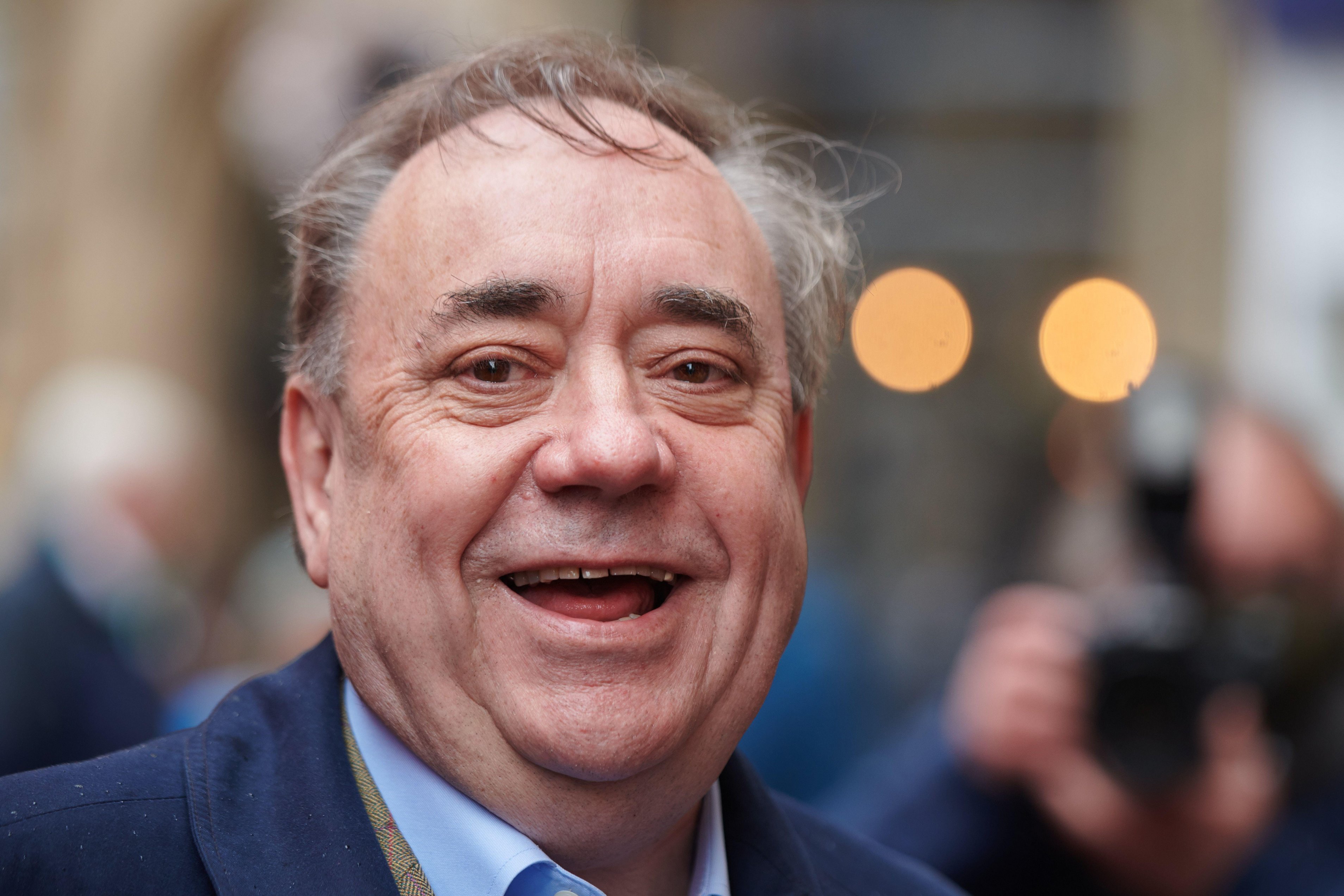 Salmond's political rivals joked that he should be sent. "Back to its swamp"